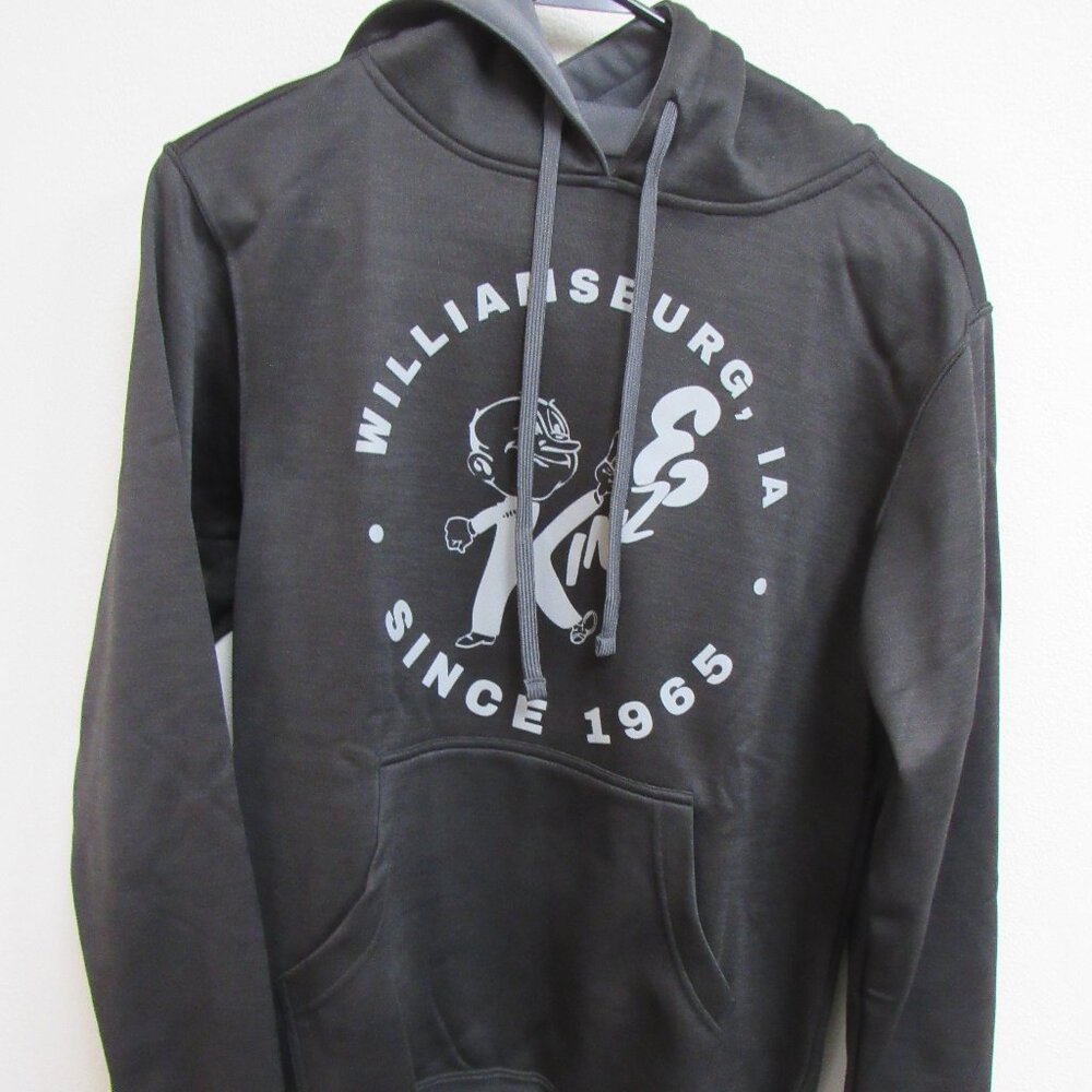 NWOT‎ Kinze Black Fleece Hoodie Sweatshirt PTX Small